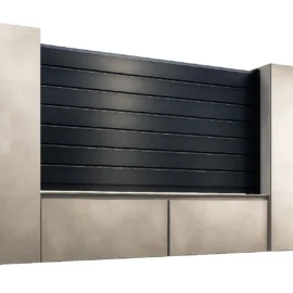 Gard metalic din aluminiu, model Baldur, 2000x1800mm