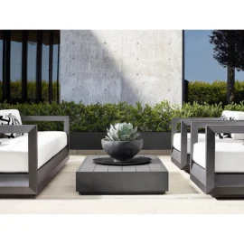 Set mobilier premium din aluminiu, pentru terasa/gradina/balcon, model Dubai