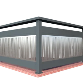 Balustrada Poseidon Aluminiu