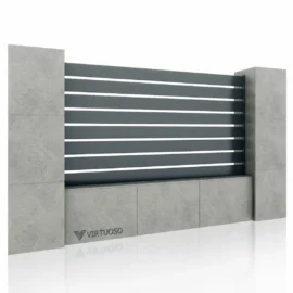 Gard Cu Placaj Atlas Aluminiu