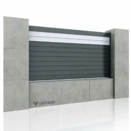 Gard Cu Placaj Zeus Aluminiu 1500x2000mm 1500x2500mm 2000x2000mm 2000x2500mm