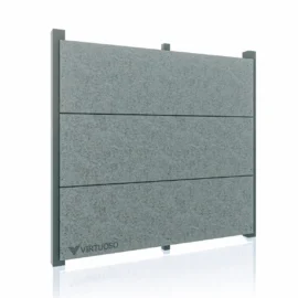 Gard modern fibrociment, Fibro X, Light Grey Night