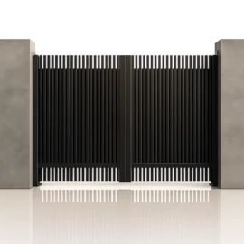 Poarta auto batanta aluminiu 3000x2000mm, model Supernova, gri antracit, Virtuoso Signature Collection