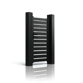 Poarta pietonala aluminiu Taurus, 900mm lungime x 1800mm inaltime, gri antracit