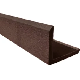 Profil L, WPC 3D, 55 x 45 mm X 4000 mm, maro