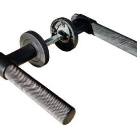 Set manere aluminiu SUPER LUX, negru